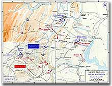 Situation at Bull Run, 1861
