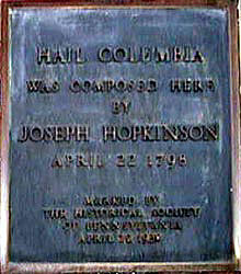 Hopkinson House Marker