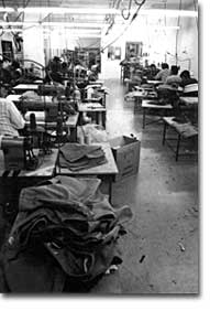 Garment sweatshop
