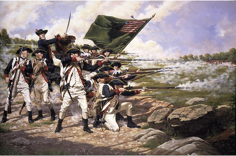 The Delaware Regiment at the Battle of Long Island