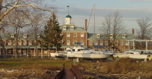 2006 view from the dock at the Delaware River.