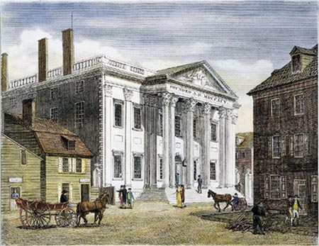 who created the first bank of the us