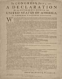 Declaration of independence literary analysis