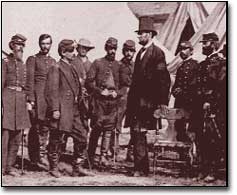 Lincoln with General McClellan