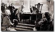Signing the Constitution