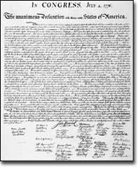 Declaration of Independence
