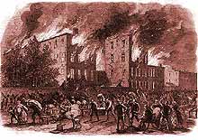 Burning of the Colored Orphan Asylum