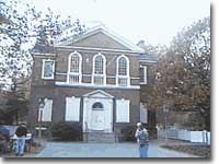 Carpenters' Hall — the meeting place of the First Continental Congress