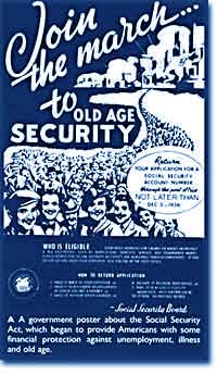 Government poster for Social Security
