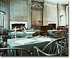 Inside Independence Hall