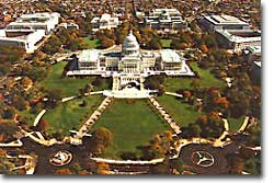 Aerial view of D.C.