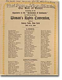 Seneca Falls Signers