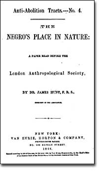The Negro's Place in Nature