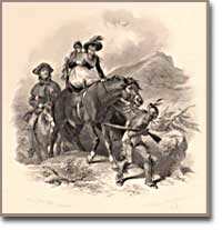 Illustration from a James Fenimore Cooper book