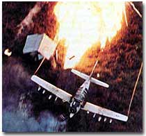 Napalm bombing