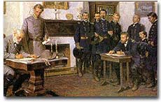 Surrender at Appomattox Courthouse