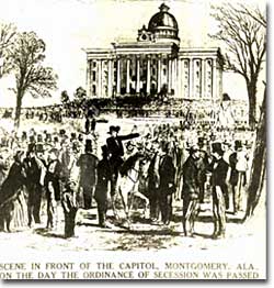 Alabama Capitol, 1861