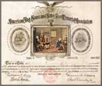 Betsy Ross Certificate