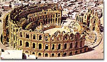 ancient roman colosseum games