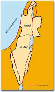 Ancient Israel divided