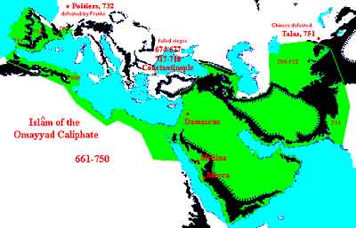 Islam by 661 C.E.