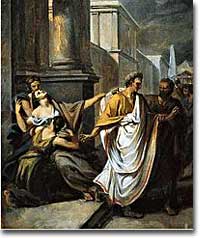 Caesar leaves his wife