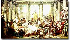 Thomas Couture's "Romans of the Decadence"