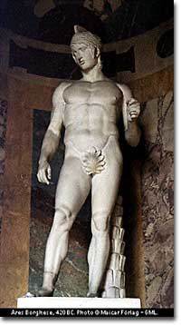 Ares, Greek god of war