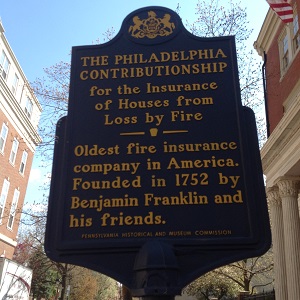 Philadelphia Contributionship historical marker