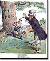 Theodore Roosevelt and trusts