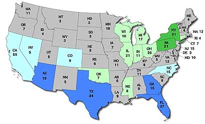 Electoral College Map