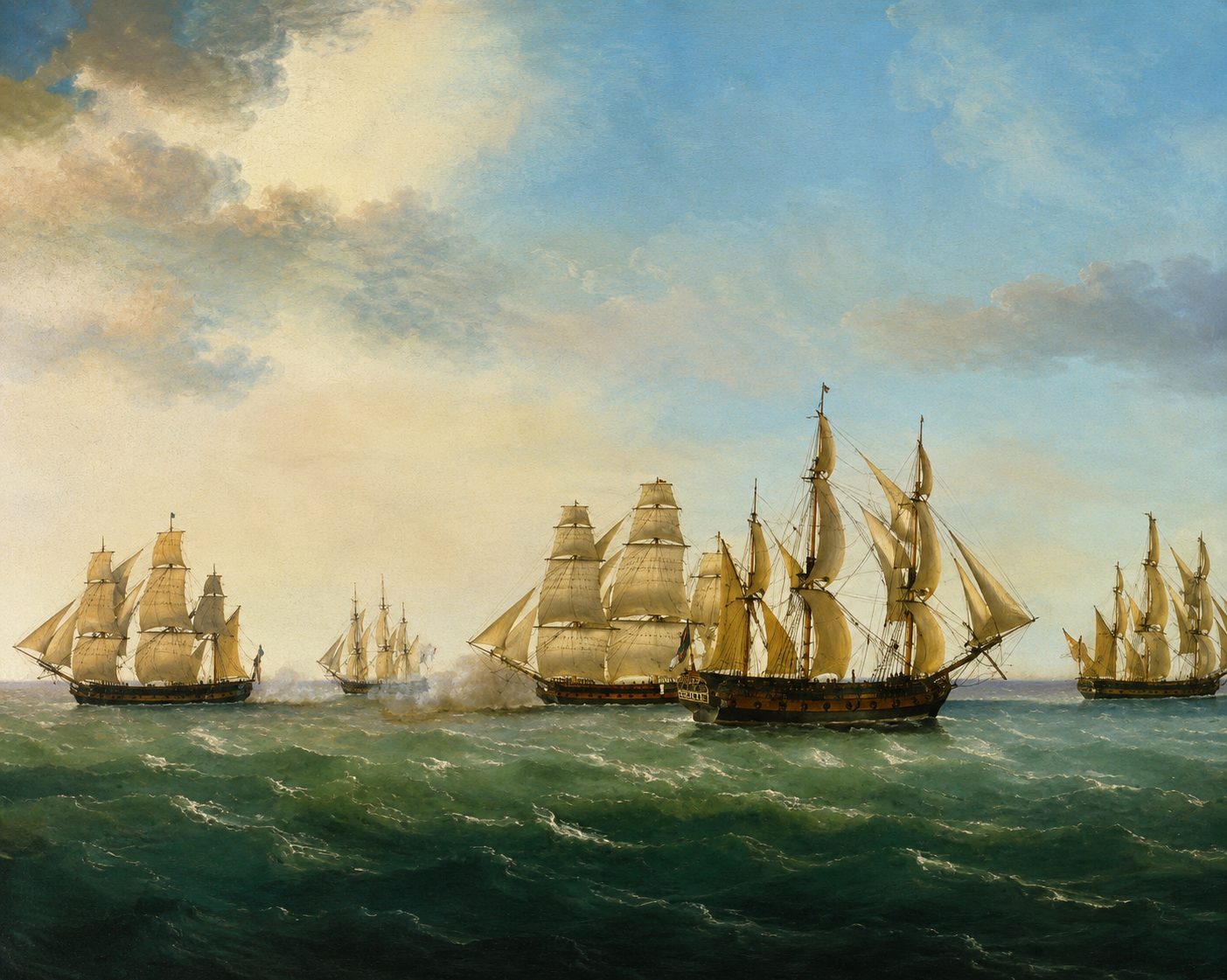 Although the Royal Navy dominated the seas during the Revolutionary War, American naval forces occasionally wo