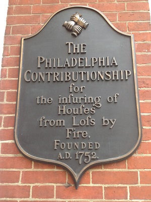 Philadelphia Contributionship Logo, featuring interlocking hands