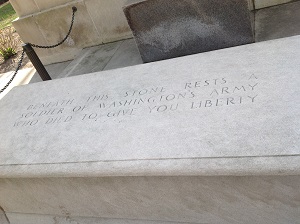 words on tomb