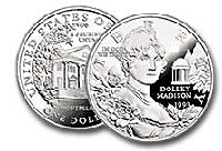 Dolley Madison Silver Dollar