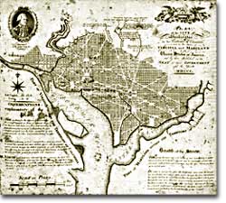 Jefferson's Plan for the City of Washington (1795)