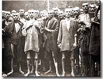 Liberated Holocaust survivors