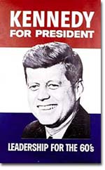 Kennedy campaign poster