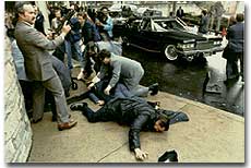 Assassination attempt on Ronald Reagan