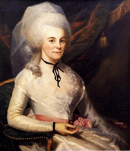 portrait of Elizabeth Shuyler Hamilton
